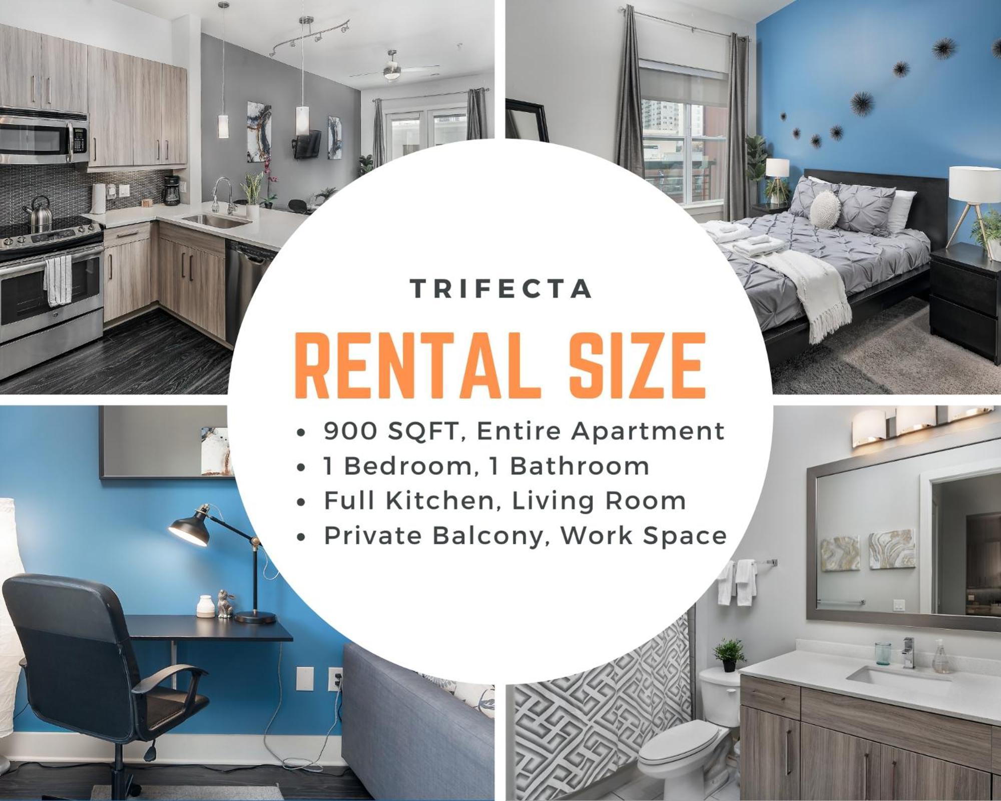 Apartment Trifecta Luxury Serviced In Uptown Clt