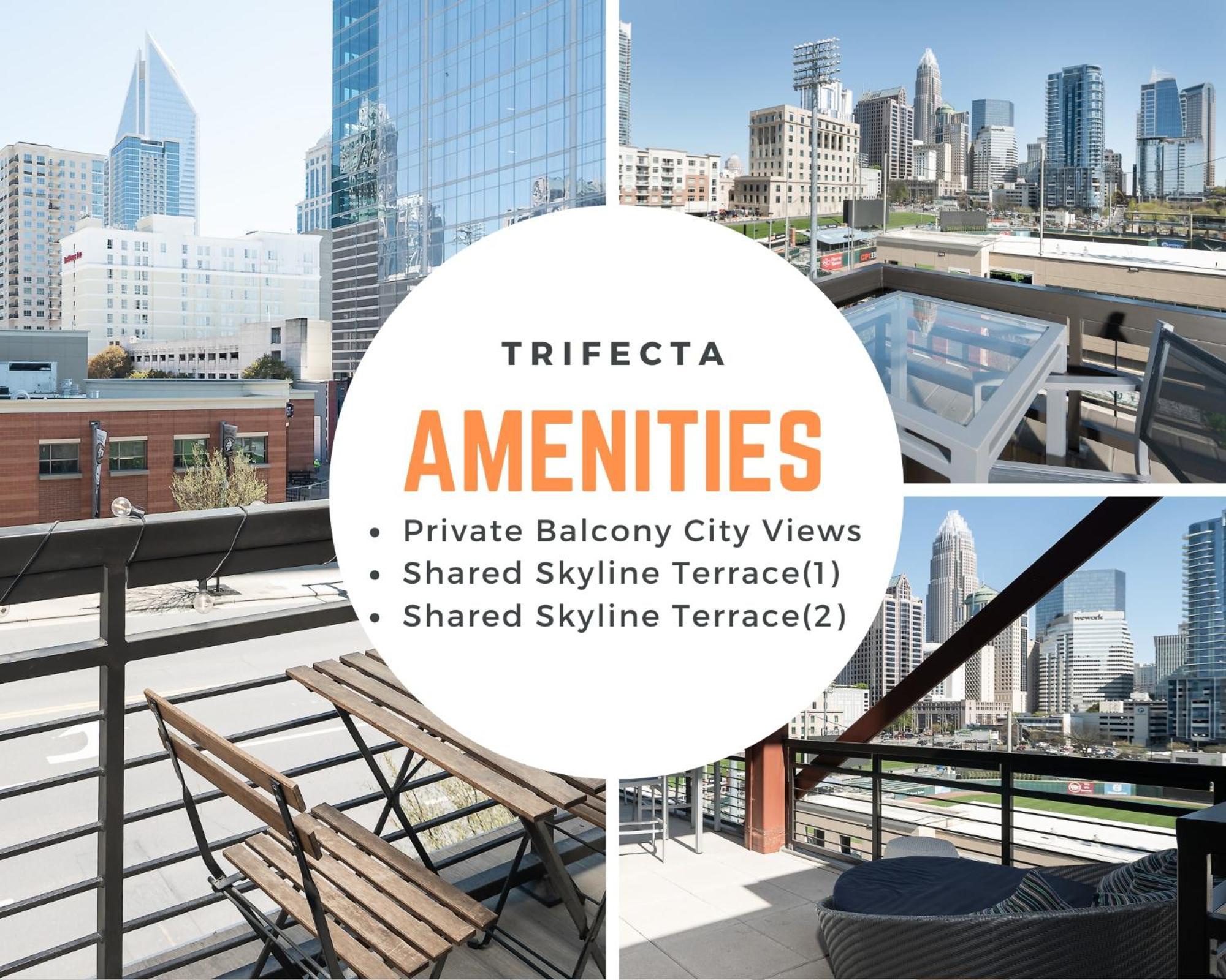Trifecta Luxury Serviced In Uptown Clt Apartment