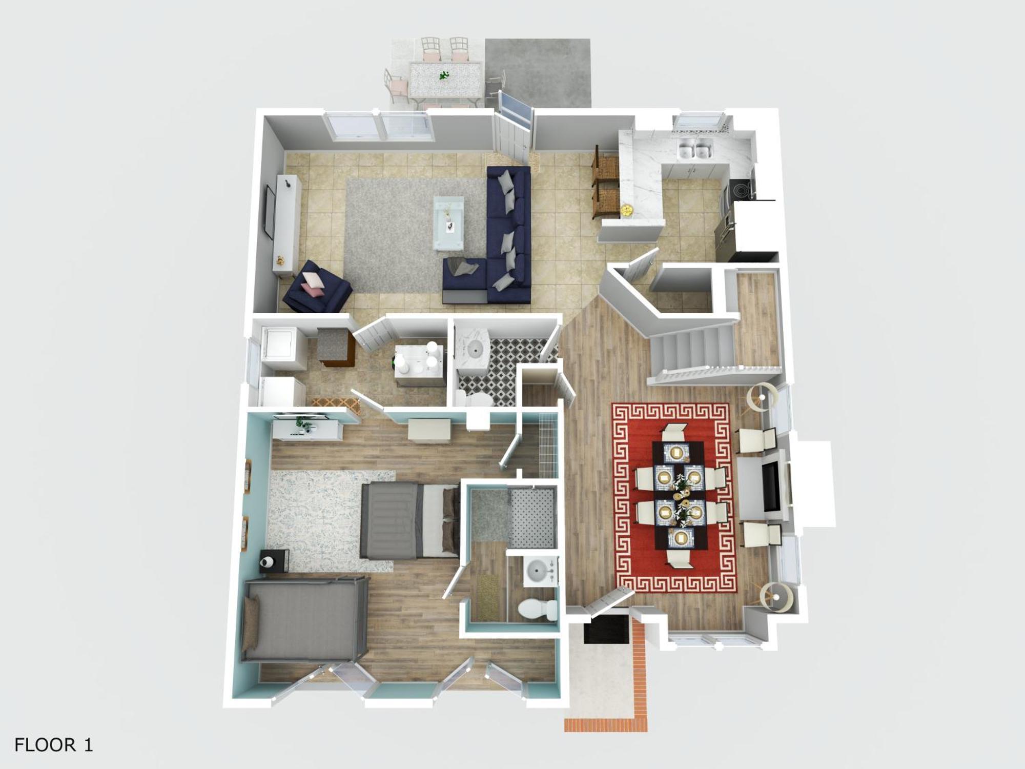 20min To International Airport! 10min To Pnc Music! Wifi Apartment