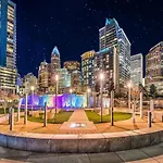 Spacious 2 Bedroom 2 Bathroom Apartment With Balcony In Uptown Charlotte! City Views & Free Parking!
