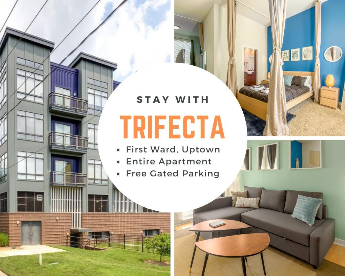 Trifecta Spacious & Beautiful Wifi Superhost Apartment Charlotte