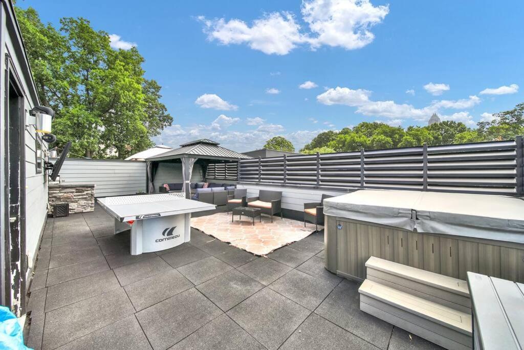 Villa Views Rooftop Hot Tub & Short Walk To Stadium Charlotte