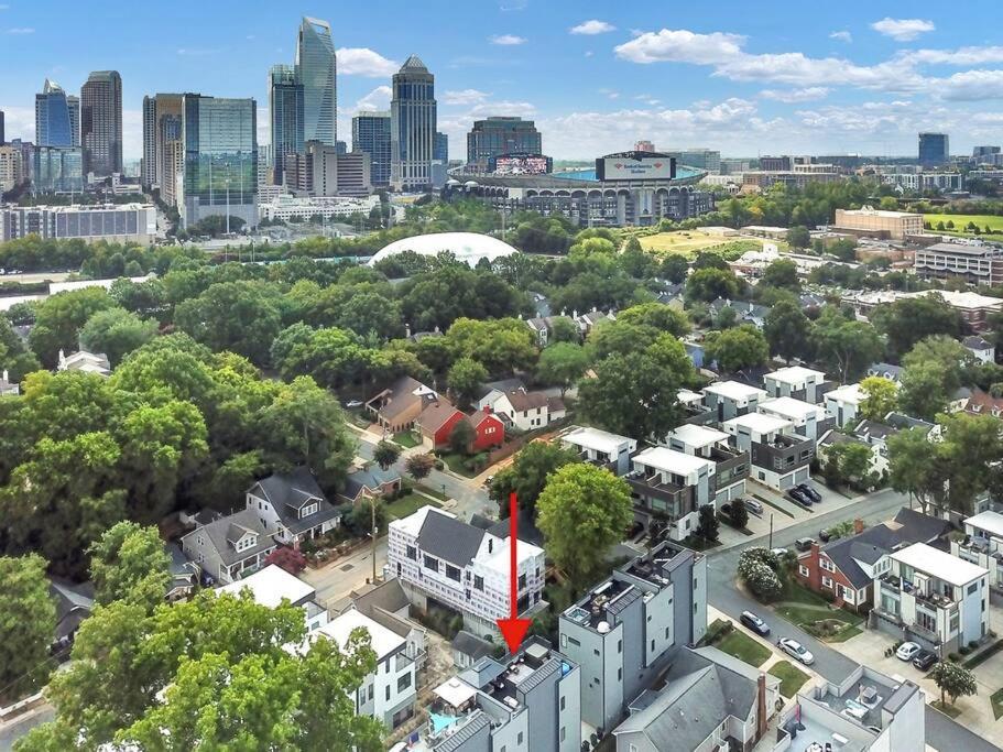 Views Rooftop Hot Tub & Short Walk To Stadium Villa Charlotte