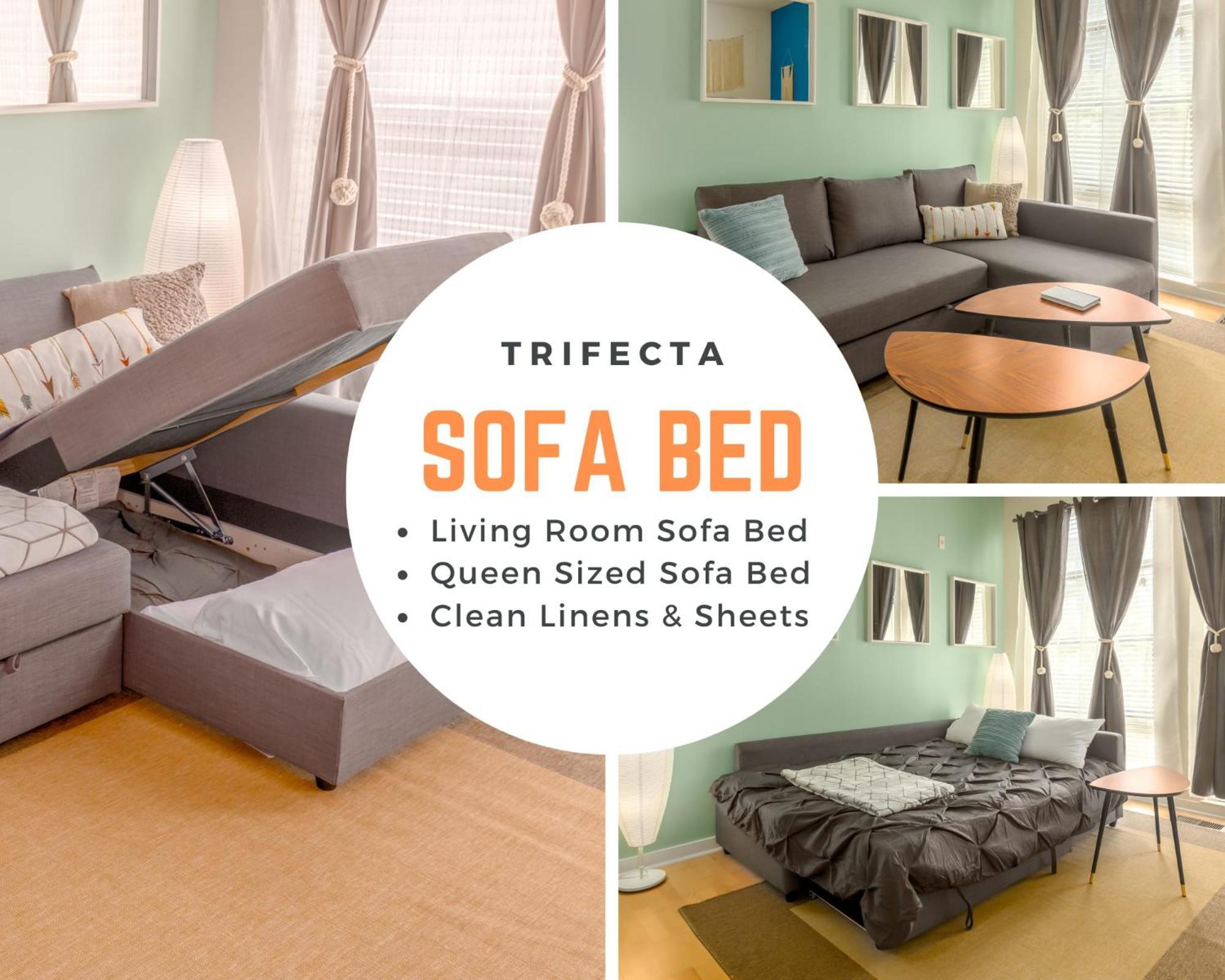 Trifecta Spacious & Beautiful Wifi Superhost Apartment *
