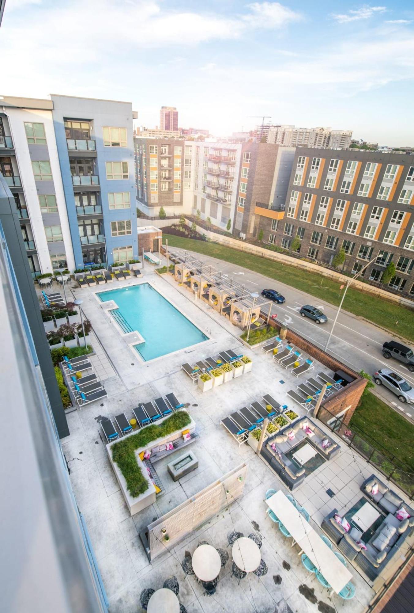 Experience Modern Comfort At Savoy In Apartment