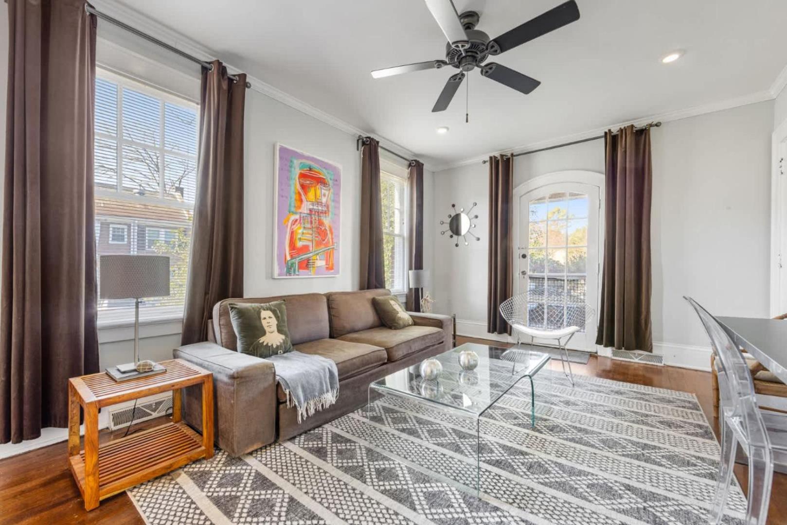 Retro 1br In Elizabeth With Porch & Eclectic Design Charlotte