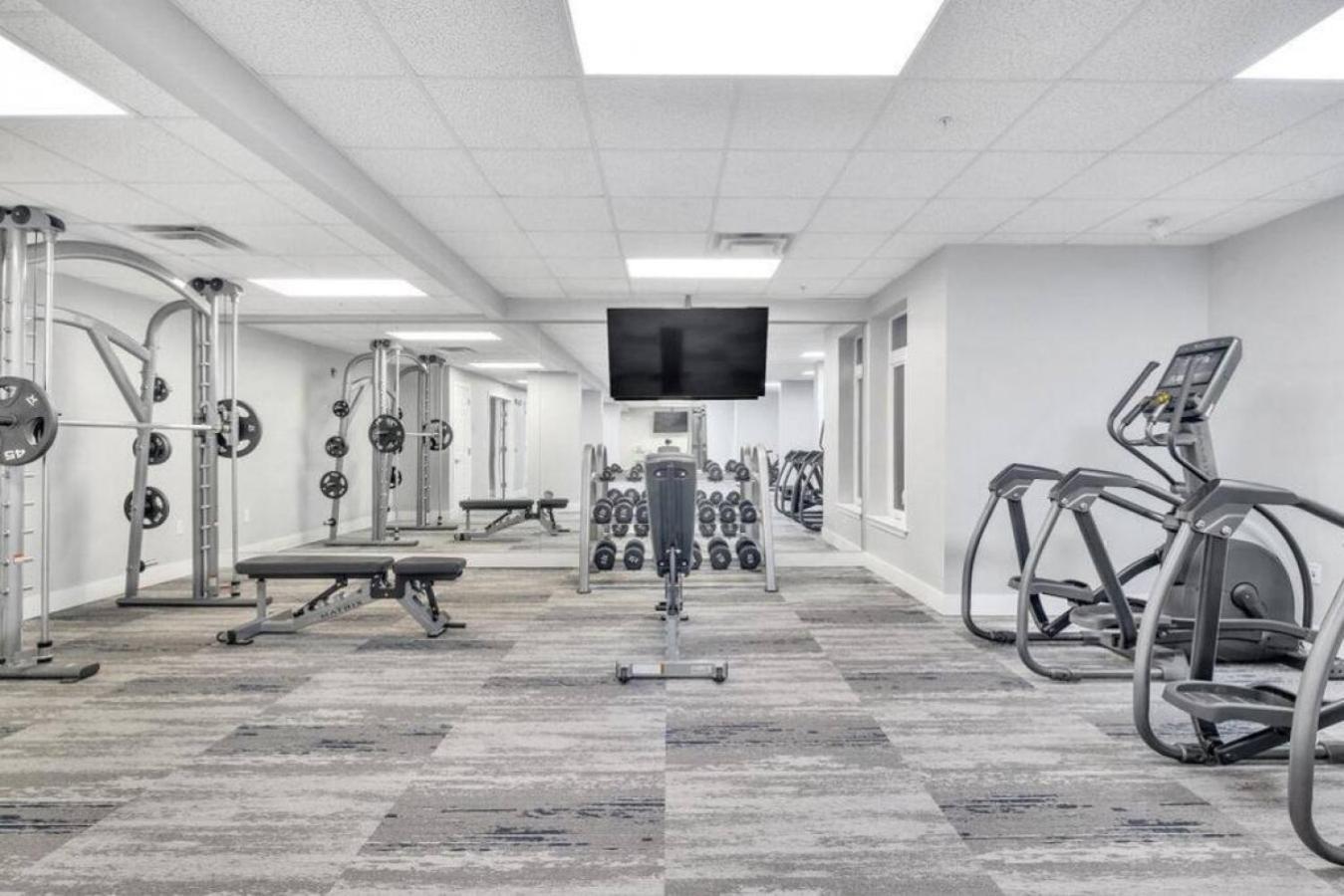 The Tar Heel - Stylish 4br With Views - Free Parking - Gym Apartment